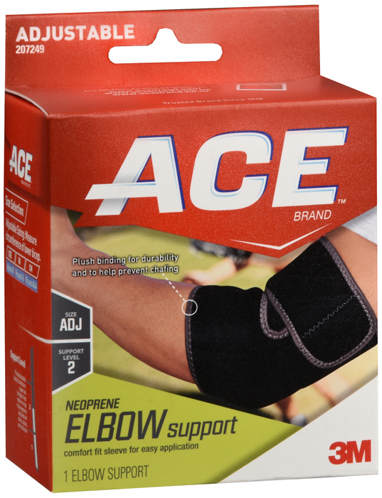 ACE Elbow Brace Neoprene One Size Bandage By ACE 3M USA 