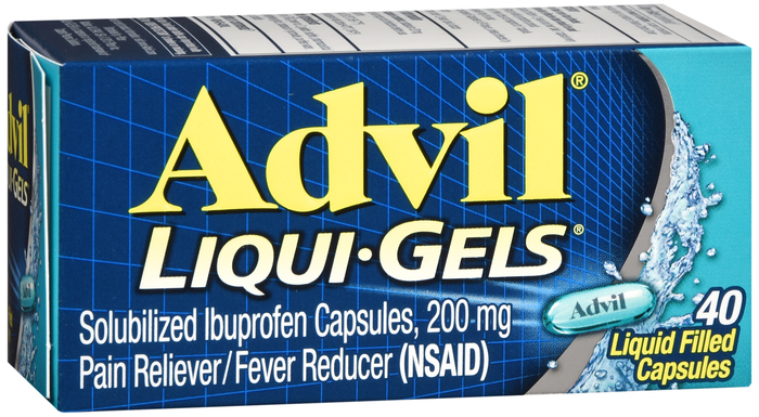 '.Advil Liqui-Gels Ibuprofen.'