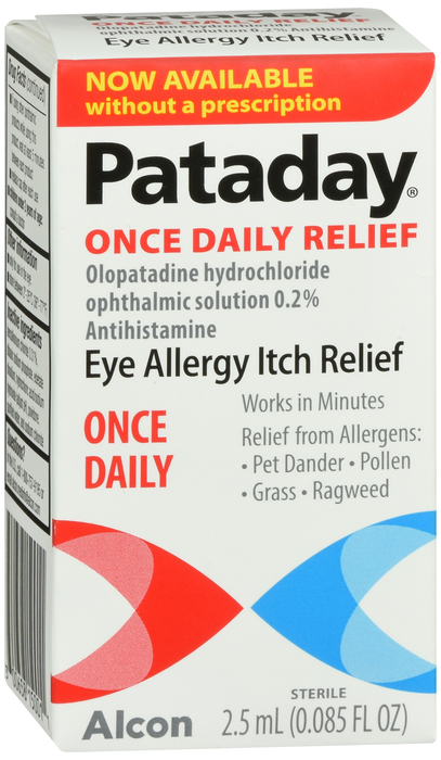 Pataday Once Daily Allergy Relief 2.5 Ml