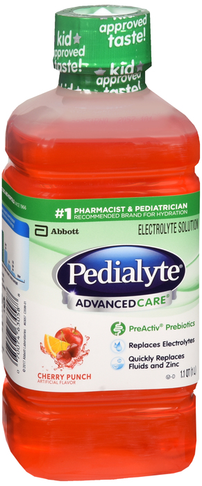 Pedialyte Advanced Care Cherry Punch 1 Liter