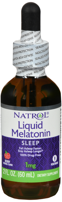 Natrol Melatonin 1MG Liquid 2 Oz