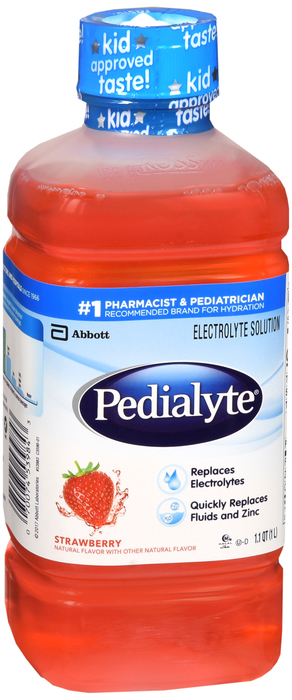 Pedialyte Strawberry Liquid 33.8 Oz