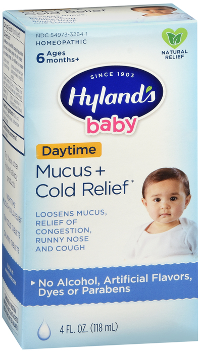 Hylands Baby Night Mucus + Cold Liquid 4 Oz