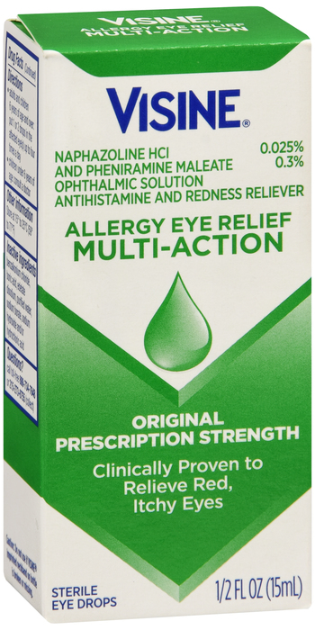 Visine Allergy Eye Reliefe Multiaction 0.5 Oz
