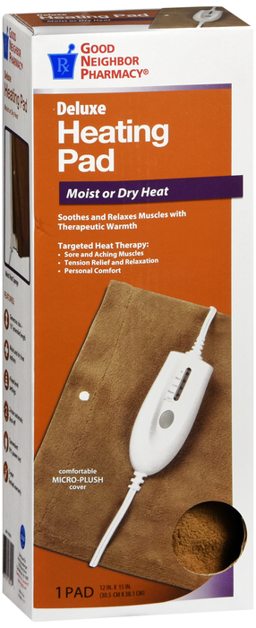 GNP Deluxe Heating Pad Moist Or Dry
