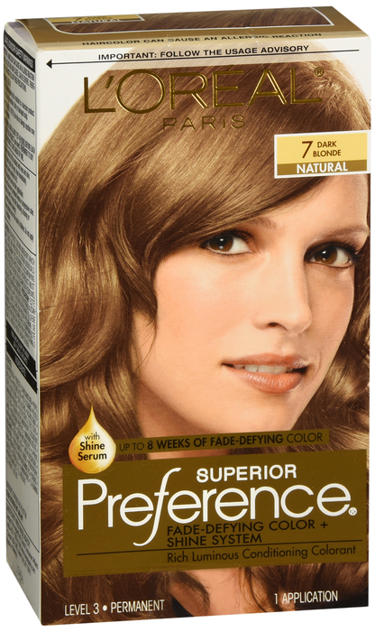 Case of 12-Preference 7 Dark Blond By L'Oreal Hair Color/Skin