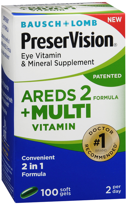 Preservision Areds 2 + Multivitamin SGC 100 Ct