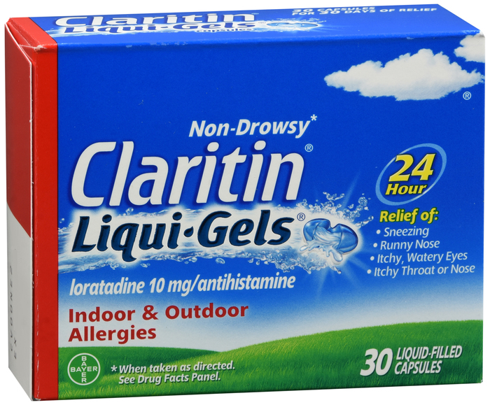 Claritin 24HR 10MG Liquigels 3