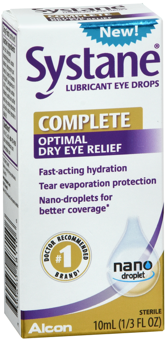 Systane Complete Dry Eye Relief Drop 10 Ml
