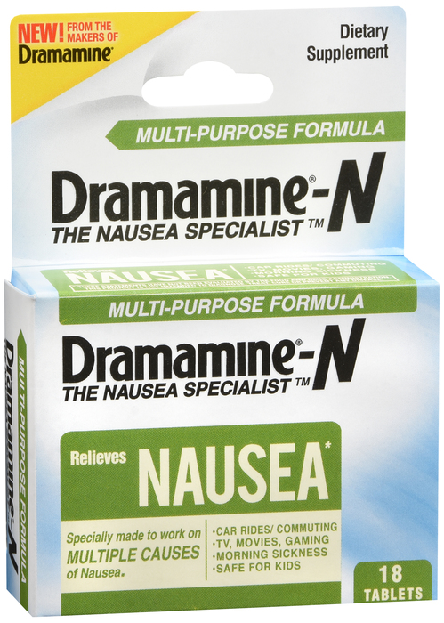 Case of 24-Dramamine-N Multi-Purpose Tab 18 Count By Medtech
