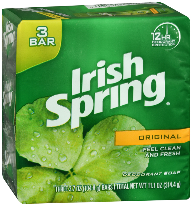 Irish Spring Bar Original 3 x 3.75 Oz