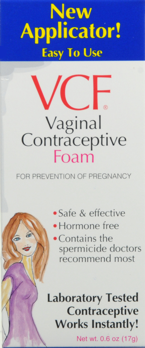 '.VCF Contraceptive Foam 0.6 oz .'