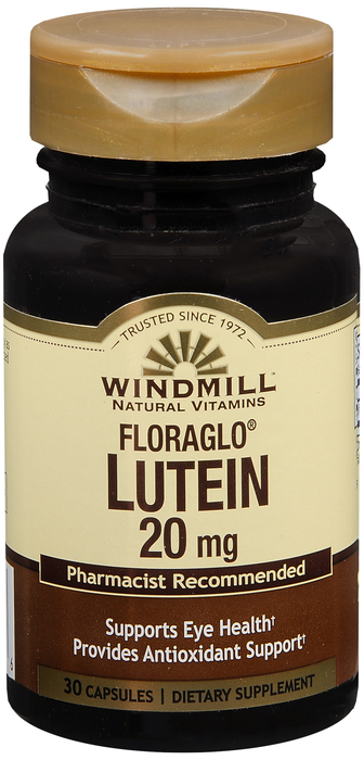 Case of 12-Lutein 20mg Tablet 30 Count By Windmill Health Products