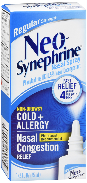 Neo-Synephrine Cold & Sinus Re