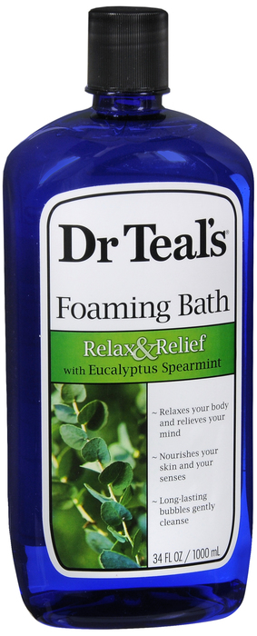 Dr Teals Eucalyptus Foaming Bath 34 Oz
