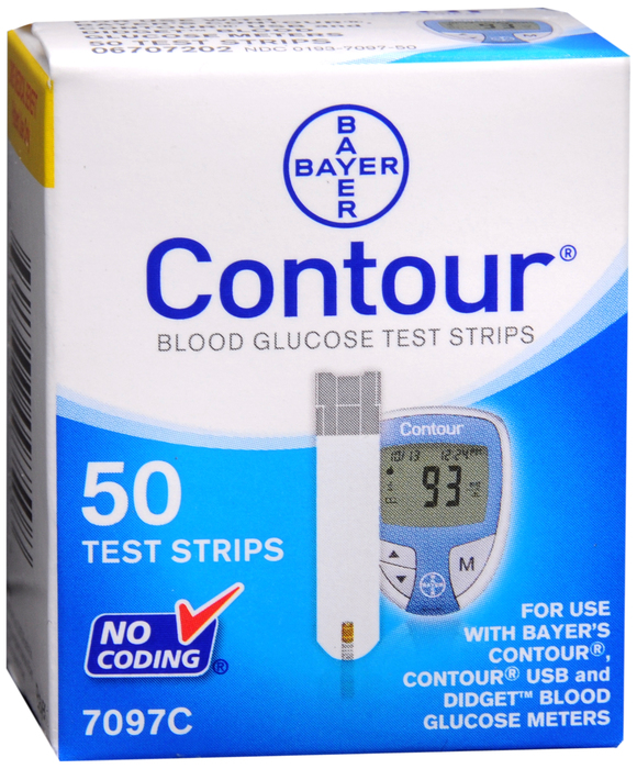 Contour Test Strip 50 Ct Medic