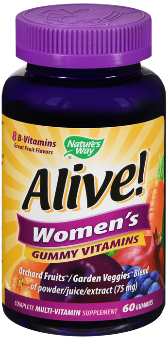 Alive Multivitamins Women Gummy 60 By Schwabe North America USA 