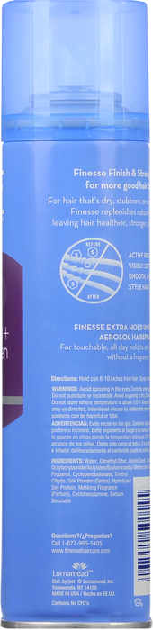Case of 12-Finesse Hair Spray Aero Xhold Unscnt 7 oz 
