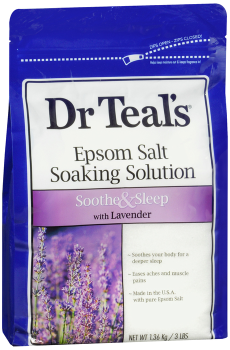 Dr Teals Lavender Epsom Salt 3 LB