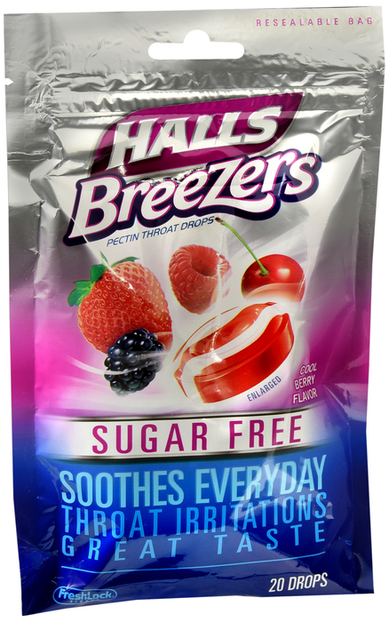 Halls Breezers Bag S/F Cool Be