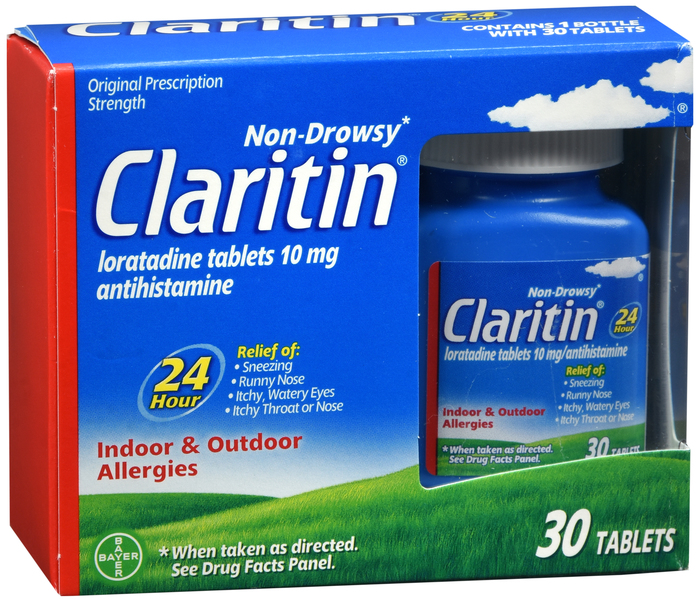 Claritin 24 Hour 10 Mg Tablets 30 Ct