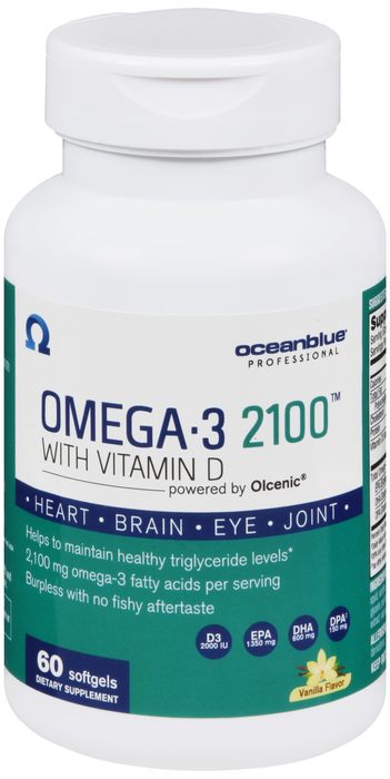 Ocean Blue Omega-3 With Vitamin D SGC 60 Ct