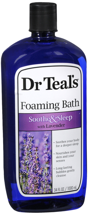 Dr Teals Lavender Foaming Bath 34 Oz