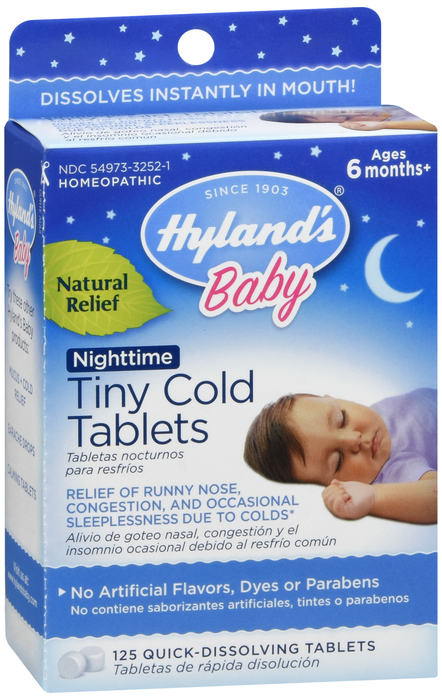 Hylands Baby Night Tiny Cold T