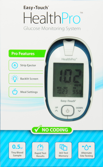 Easy Touch Healthpro Meter Kit By Mhc