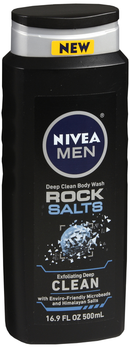Nivea Men Rock Salts Body Wash 16.9 Oz