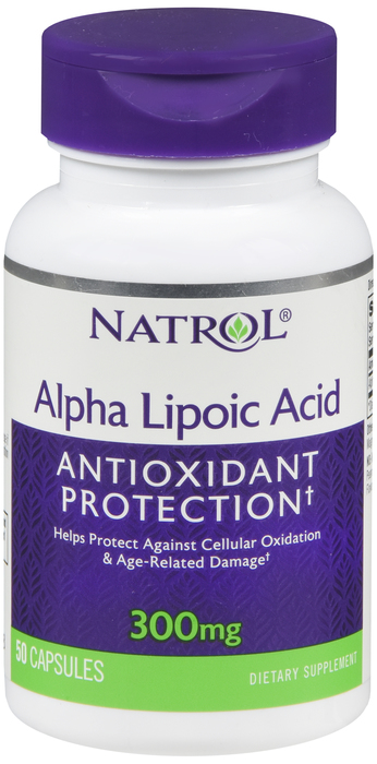 Natrol Alpha Lipoic Acid 330 Mg Cap 50 Ct