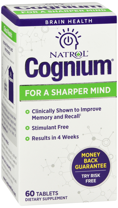 Natrol Cognium Brain Health Tablet 60 Ct