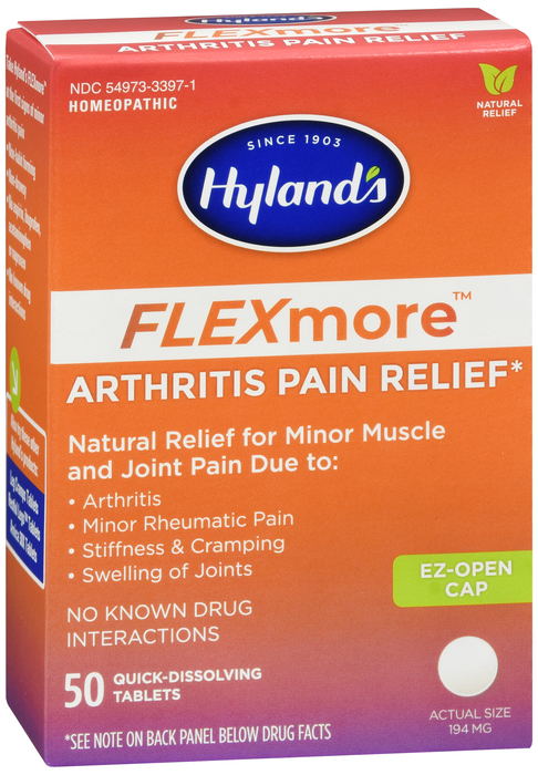 Hylands Flexmor Arthritis Pain Reliever 50 Tab