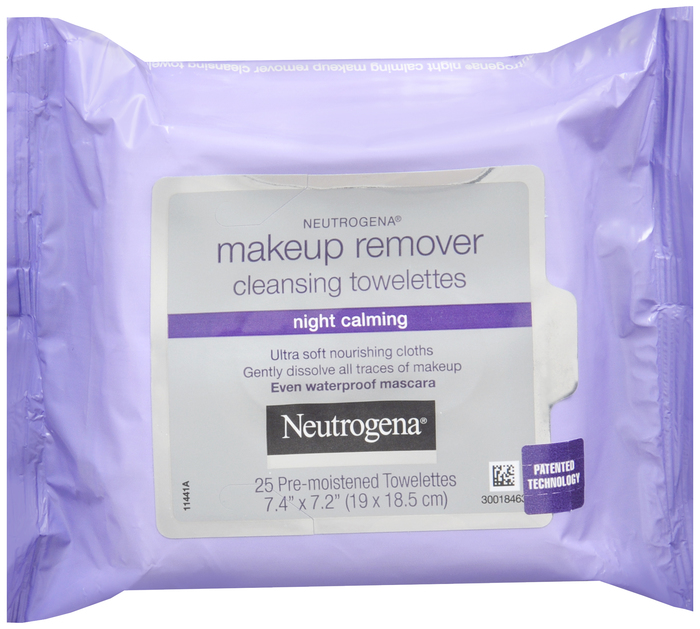 Neutrogena Make up Remover Cloth Calm 25 Ct.