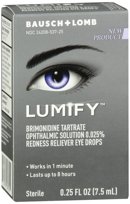 Lumify Redness Relief Drop 7.5 Ml Bausch & Lomb