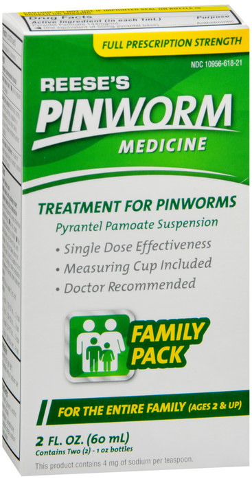 Pinworm Medicine 144Mg/Ml Suspension 60 Ml (2OZ)