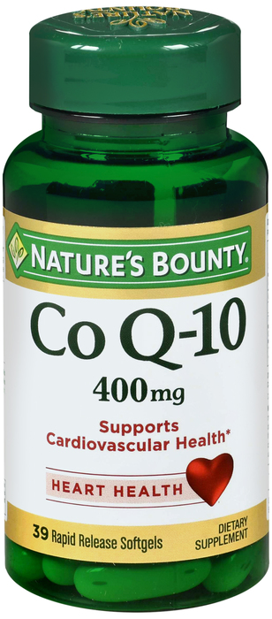 Natures Bounty Co Q10 400 Mg Softgel 39 Ct