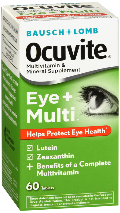 Ocuvite Eye + Multi Vitamin Tab 60 Ct