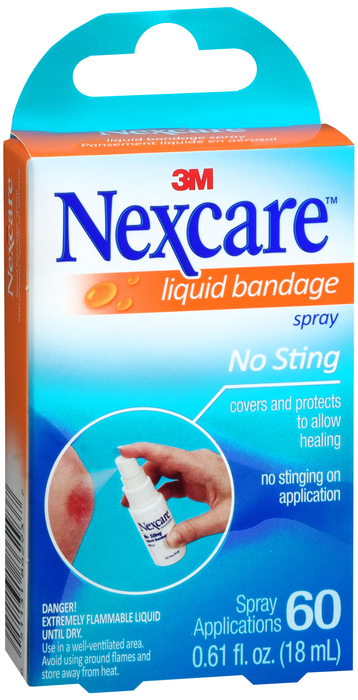 Nexcare Liquid Bandage Spray 0.61 Oz