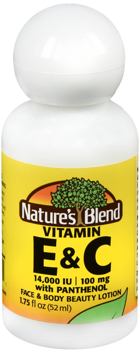 Case of 12-Natures Blend Vitamin E+C Lotion 1.75 oz