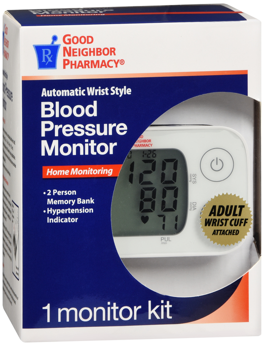 GNP Blood Pressure Monitor Wri