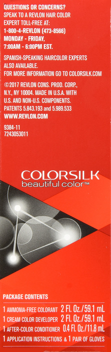 Case of 12-Colorsilk 11 Soft Black By Revlon