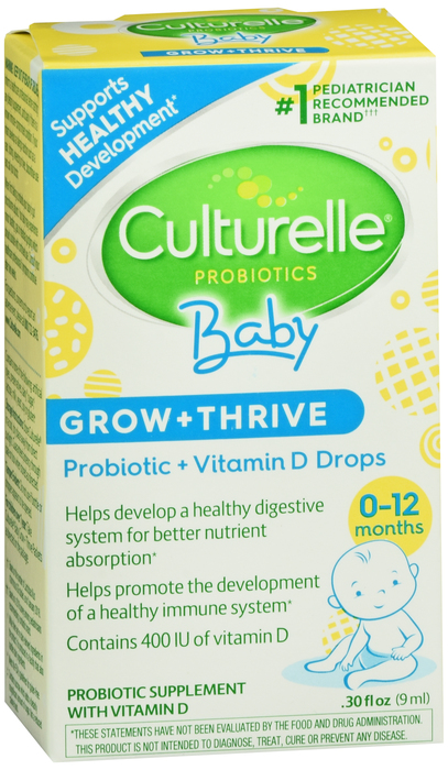 Culturelle Baby Grow + Thrive Drop 0.3 Oz